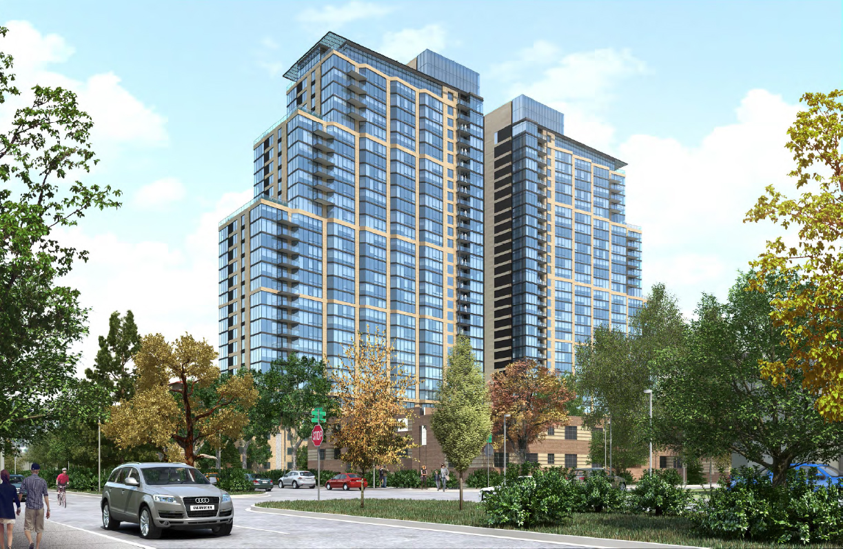 Two Massive 30-Story Apartment Houses To Dominate Country Club Area
