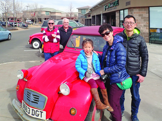 Chinese Family Visits Colorado On Drive Around The World In Classic Car