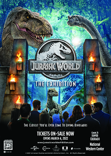 Jurassic World: The Exhibition Comes To Denver In March