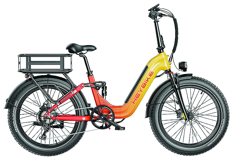 Heybike Horizon: A Limited ­Edition Folding Fat Tire Electric Bike ­Offering Speed And Practicality
